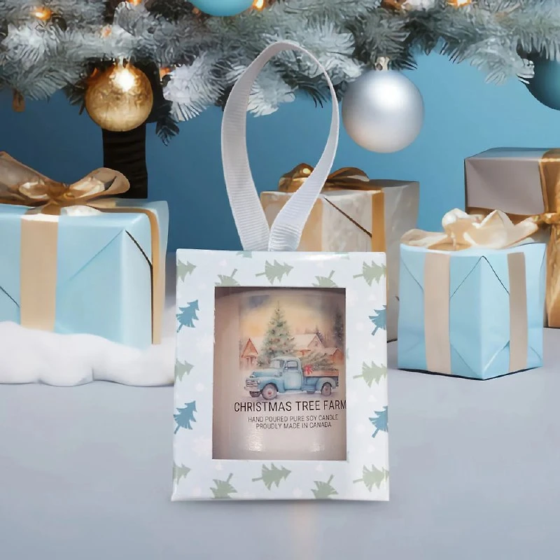 Christmas Tree Farm - 3 Oz Christmas Ornament Candle