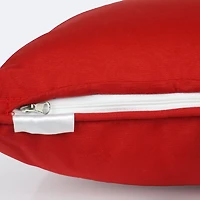 Throw Pillow - 18"x18"- DOT Bella - Classic Red