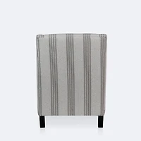 Griffin Accent Chair - Beige Stripe