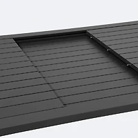 Holiday Large Extendable Table - Black