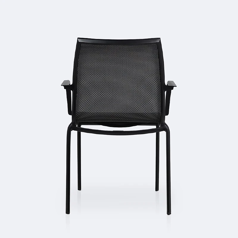 Holiday Sling Armchair - Black Frame / Shadow Sling