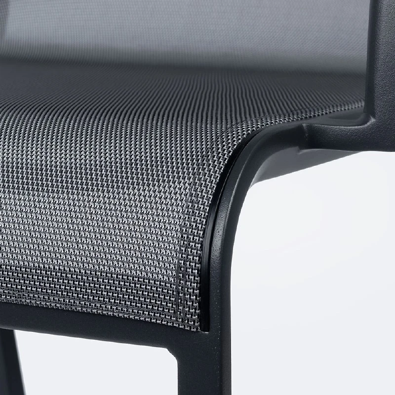 Holiday Sling Armchair - Dark Grey