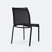 Holiday Sling Sidechair- Black Frame / Shadow Sling