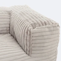 Jaxx Bean Loveseat - Beige