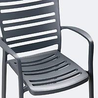 Linear Armchair  - Dark Grey