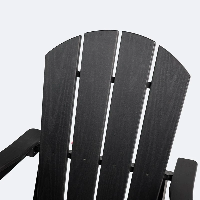 Lodge Adirondack Chair - Black