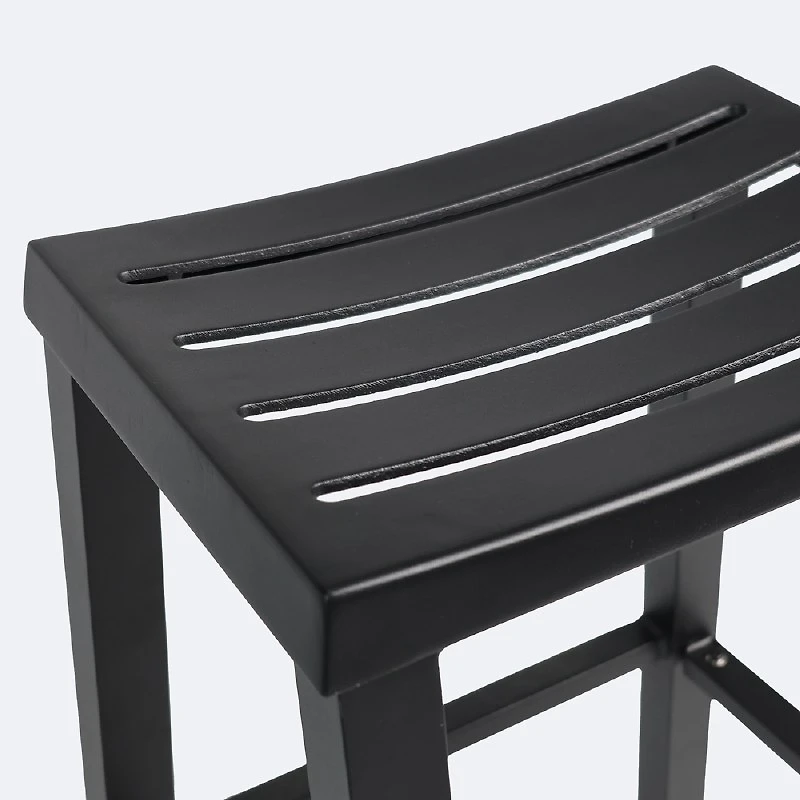 Luna Counter Height Stool - Black