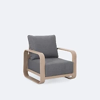 Marlow Conversation Set - Brushed Wood