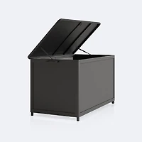 Patio Chest - Black Frame / Black Sling