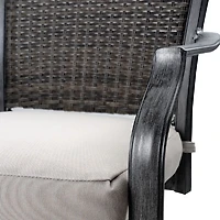 Sunnyvale Swivel Rocker - Brushed Grey/Grey
