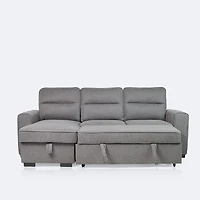 Morris Reversible Sleeper Sectional with Storage Chaise