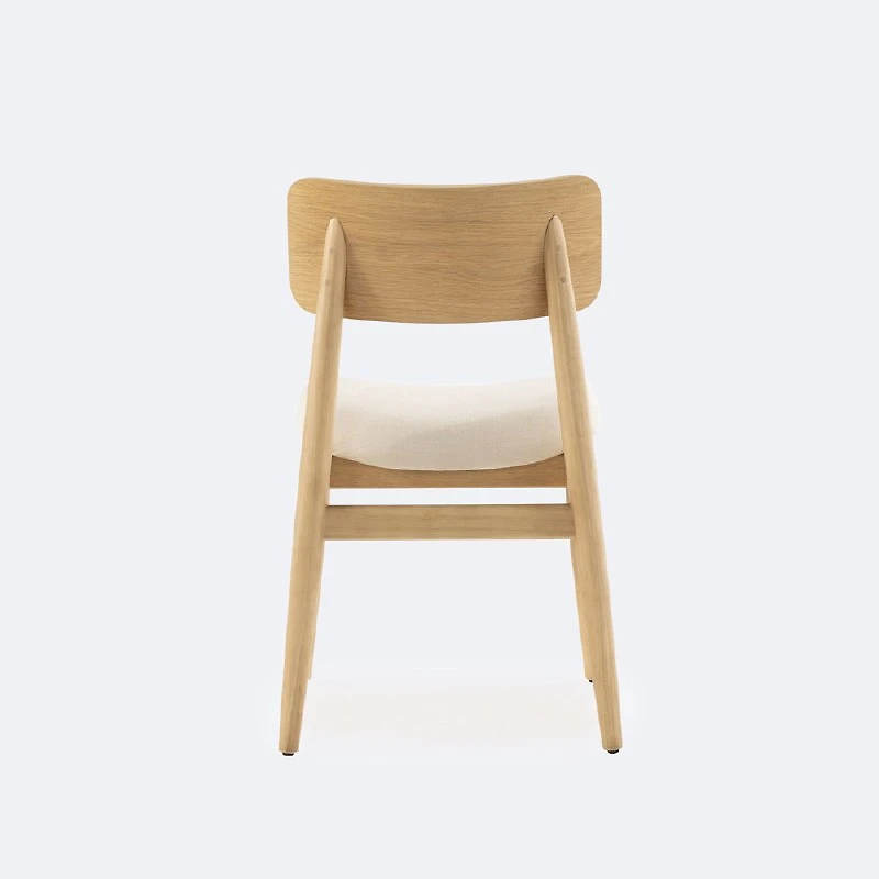 Transformer Round  Chair - Scandinavian Oak