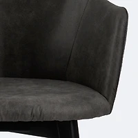 Bella Dining Armchair - Dark Grey