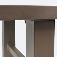 Auckland Dining Table - Brushed Taupe