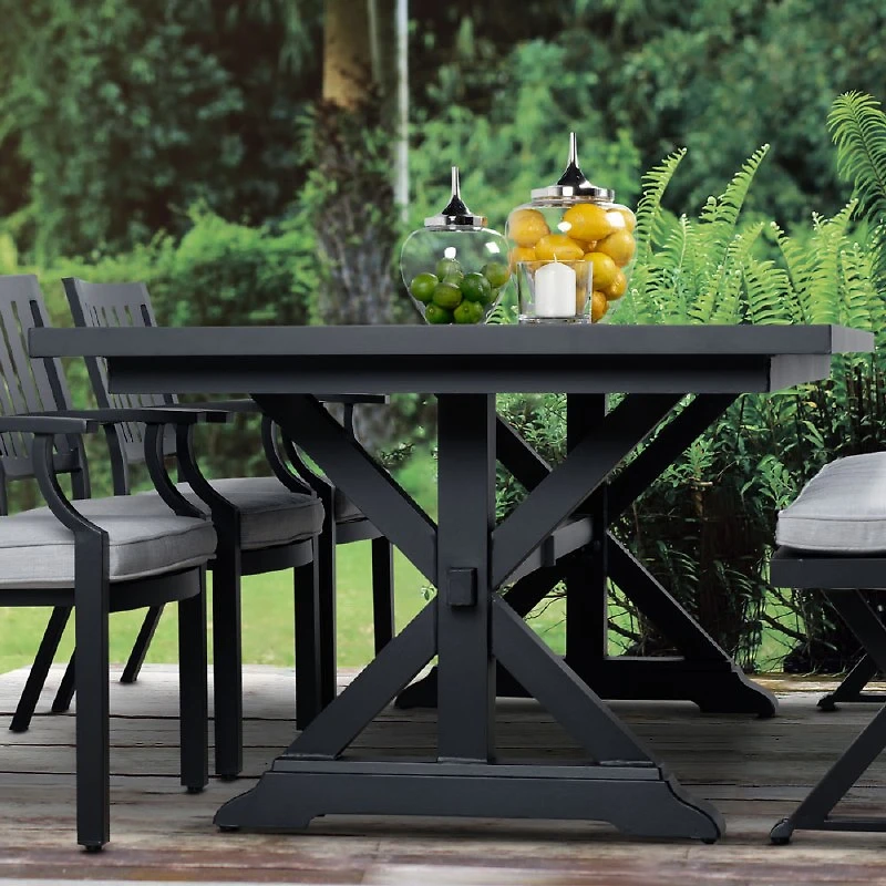 Belvedere 43”x86” Dining Table – Black