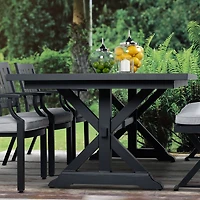 Belvedere 43”x86” Dining Table – Black