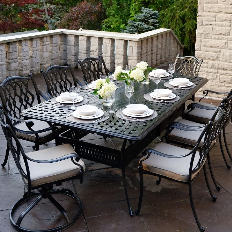 Breeze Small Extendable Dining Table - Black Tippet