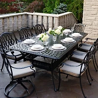 Breeze Small Extendable Dining Table - Black Tippet