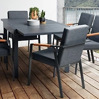 Delaware Dining Armchair - Grey