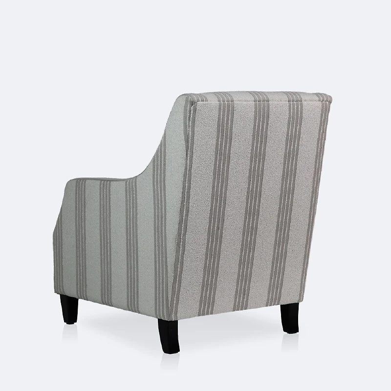Griffin Accent Chair - Beige Stripe