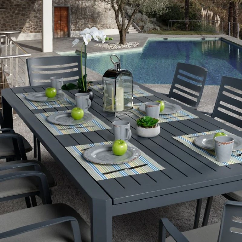 Holiday 37"x71"  Dining Table - Dark Grey