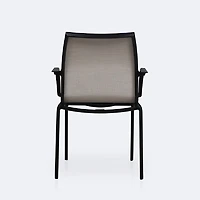 Holiday Sling Armchair - Black Frame / Oatmeal Sling