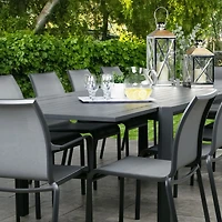 Holiday Sling Armchair - Dark Grey