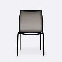 Holiday Sling Sidechair- Black Frame / Oatmeal Sling