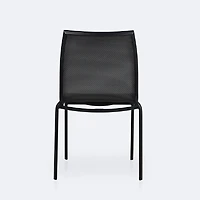 Holiday Sling Sidechair- Black Frame / Shadow Sling
