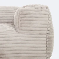 Jaxx Bean Loveseat - Beige