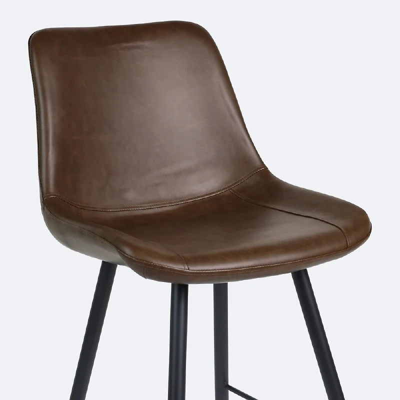 Lisbon Bar Chair - Brown