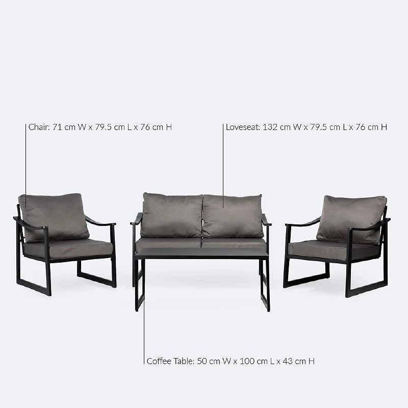 Skyline Conversation Set