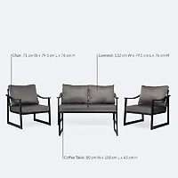 Skyline Conversation Set