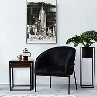 Carnegie Accent Chair - Charcoal