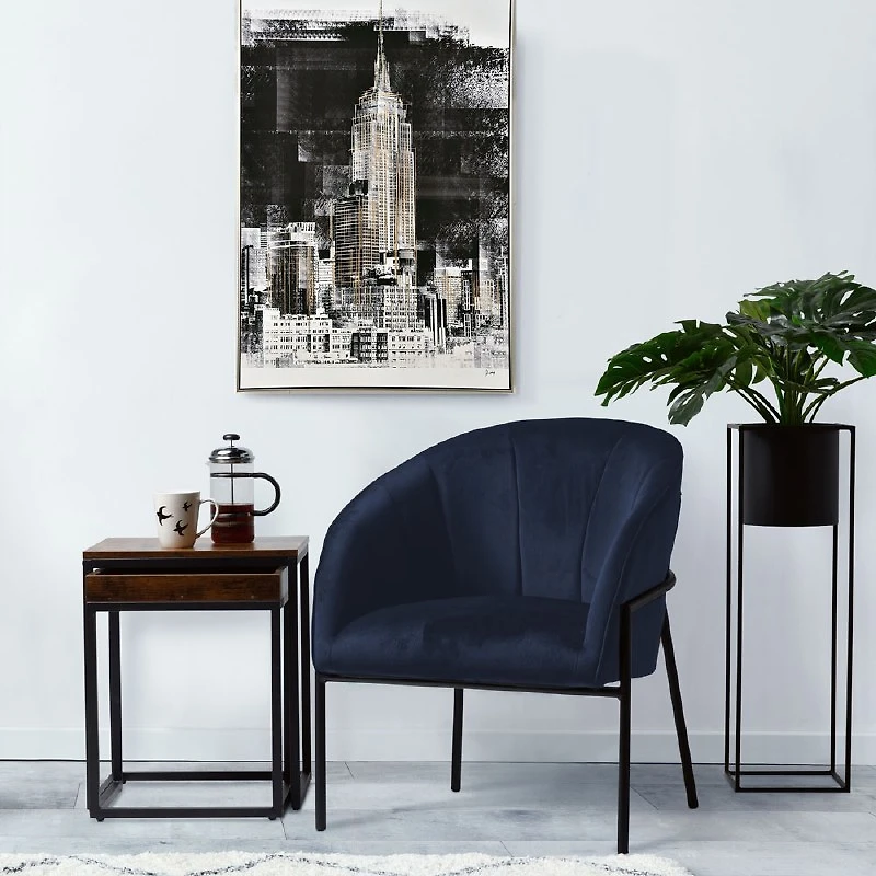 Carnegie Accent Chair - Royal Blue