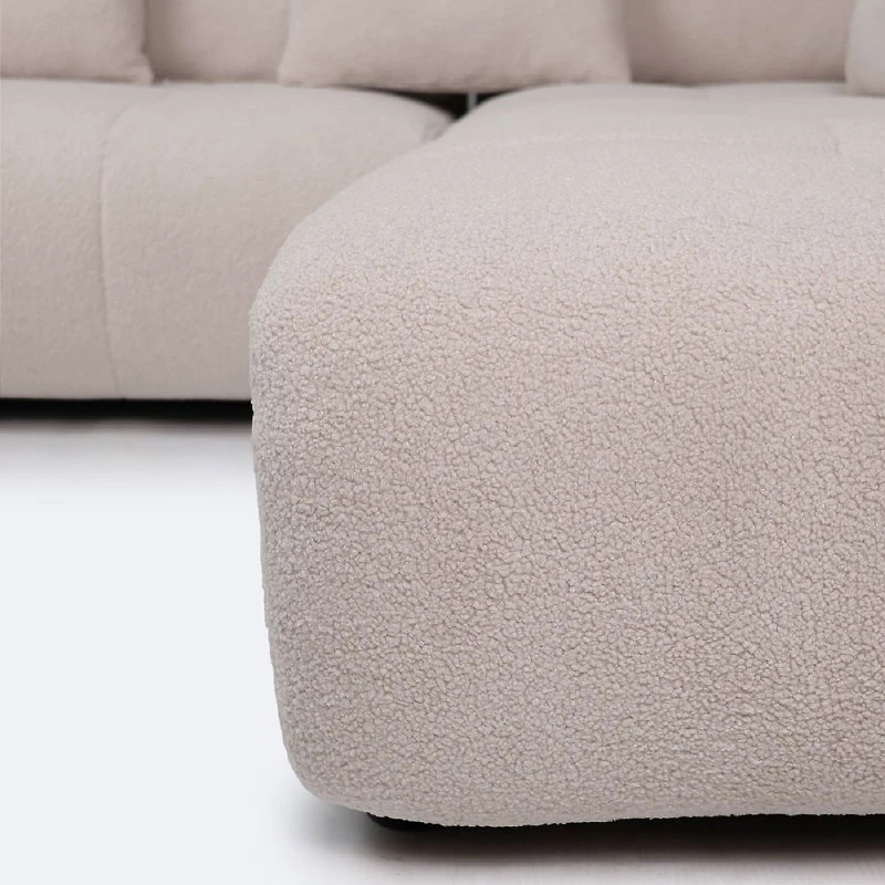 Estelle Right Hand Facing Sectional   - Bone