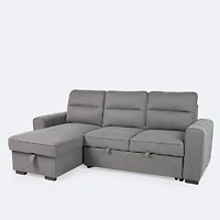 Morris Reversible Sleeper Sectional with Storage Chaise