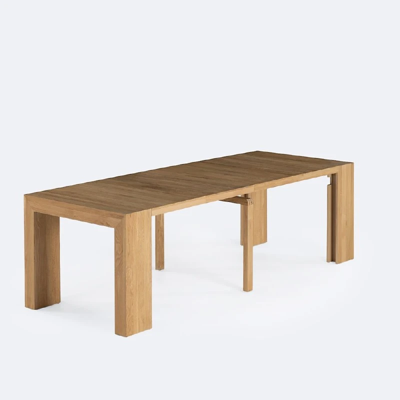 Transformer Table - Scandinavian Oak - Seats up to 12