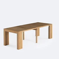 Transformer Table - Scandinavian Oak - Seats up to 12
