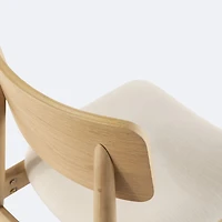 Transformer Round  Chair - Scandinavian Oak