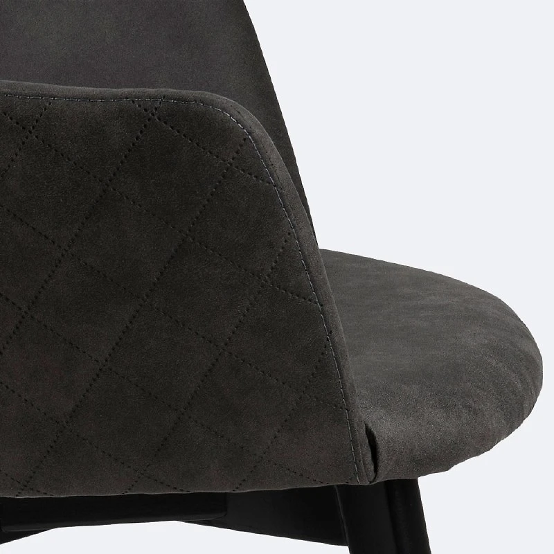 Bella Dining Armchair - Dark Grey