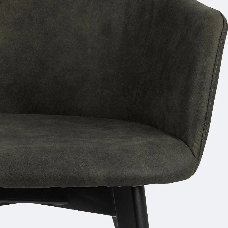 Bella Dining Armchair - Olive Green