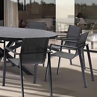 Holland Dining Armchair -Black