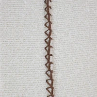 18"x18" Throw Pillow - Ivory Boucle with Stitching