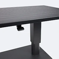 Knox Adjustable Coffee Table - Black