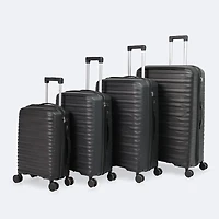 4-Piece Luggage Set, Hardside Spinner Wheel Travel Suitcase