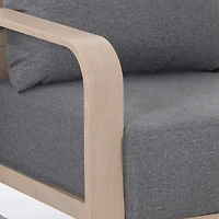 Marlow Conversation Set - Brushed Wood