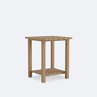 Randall Conversation Set - Woodlook Oak Frame / Limestone Cushions