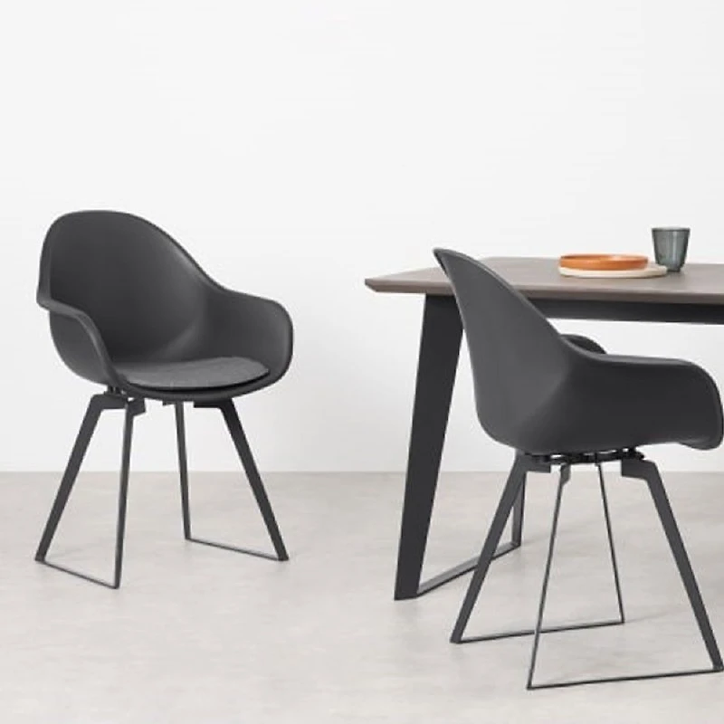 Ghost Dining Chair - Black
