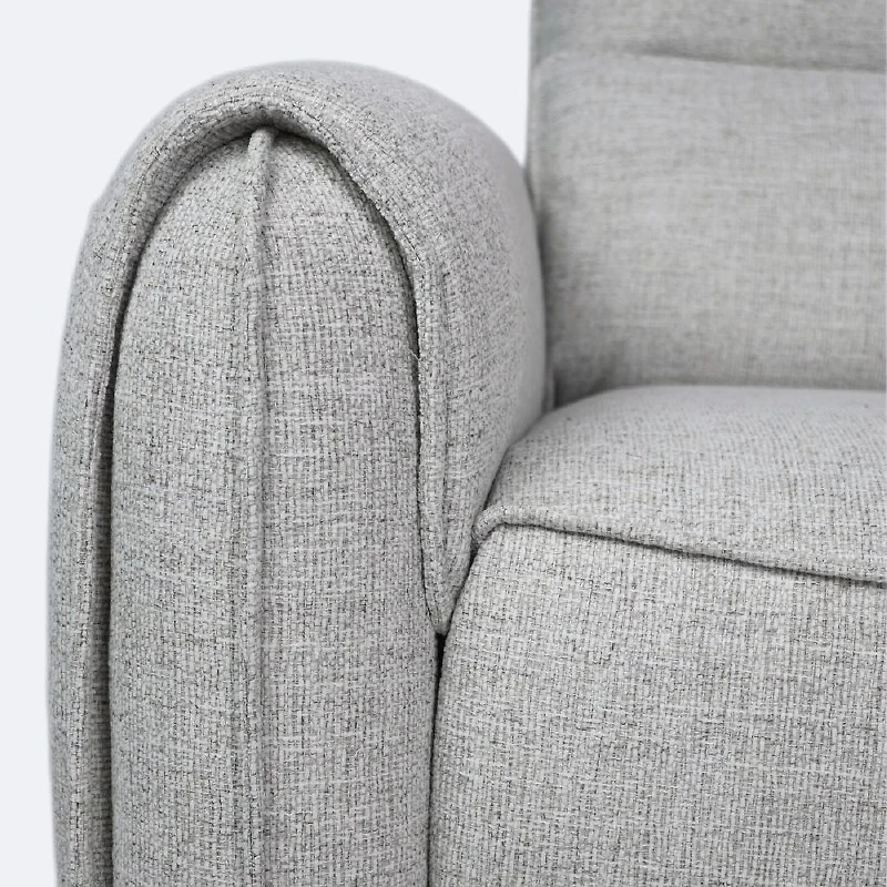 Graham Right Hand Facing Power Reclining Sectional - Weave Beige